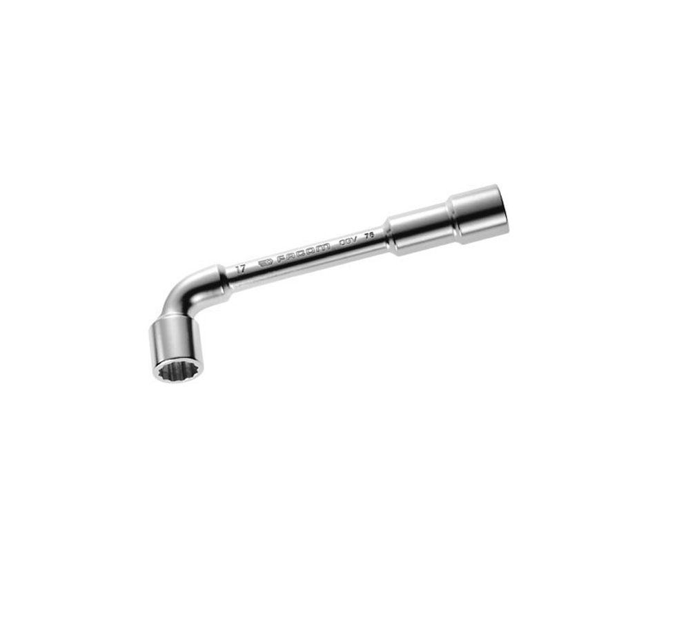 Clé à pipe débouchée forgée 12 pans x 6 pans 22mm Facom | 76.22